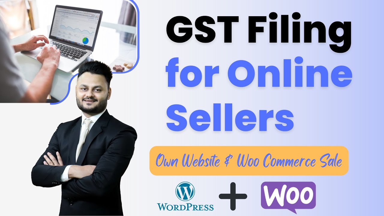 GST Calculation & Return Filing for Website Sale of Course, Products & Services ft @Vivek Awasthi