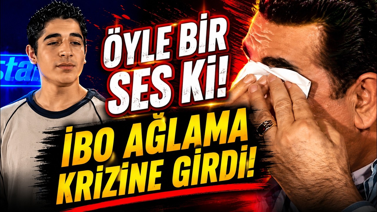 YOK BÖYLE BİR SES! İBRAHİM TATLISES AĞLAMA KRİZİNE GİRDİ!