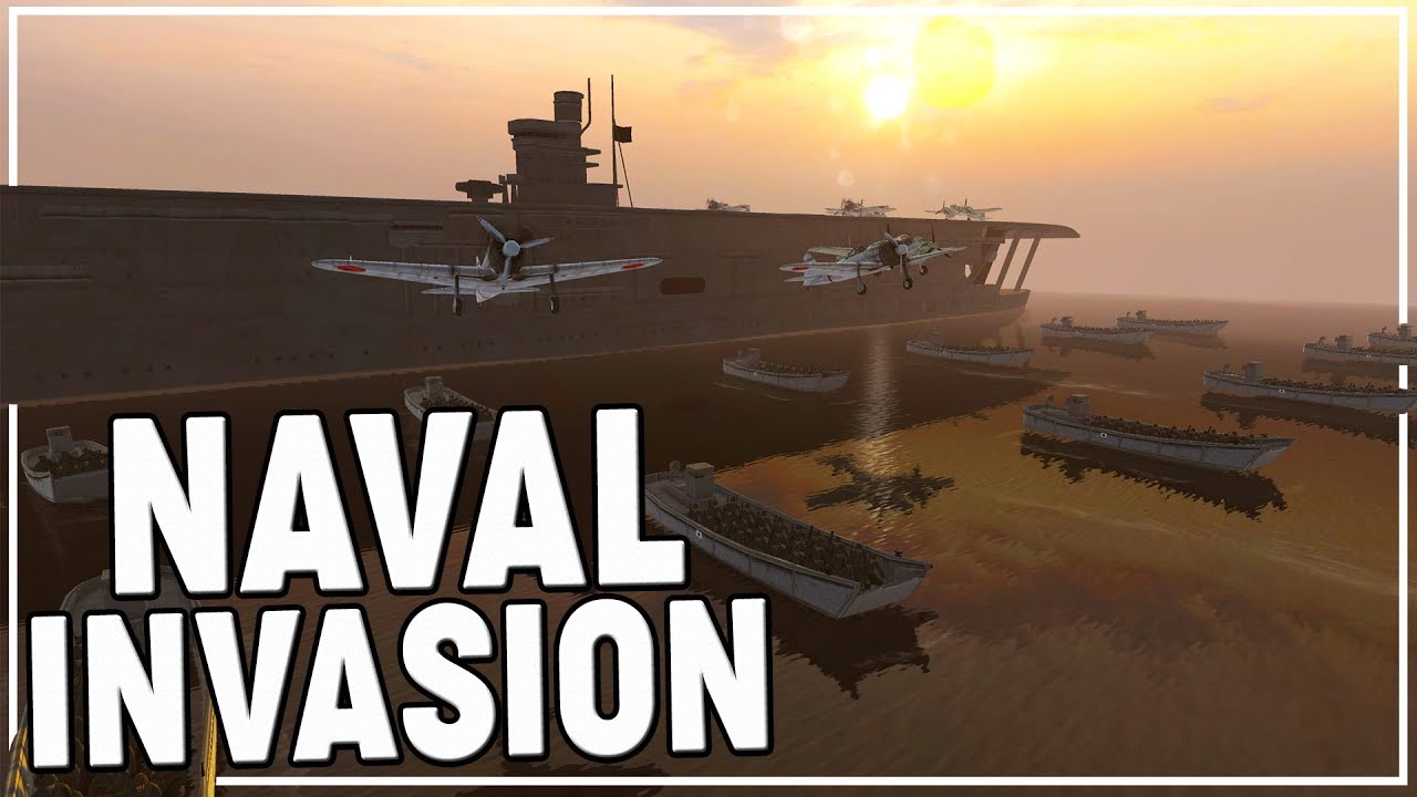 JAPANESE ATTACK WAKE ISLAND | MoWAS 2 AMPHIBIOUS LANDING