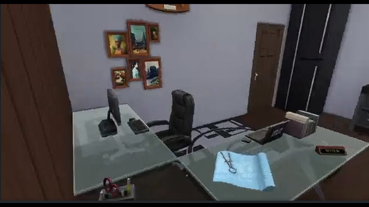 Sims 4 - A walkthrough of a house I created for the sims. Based on a real location. Early 1900s home