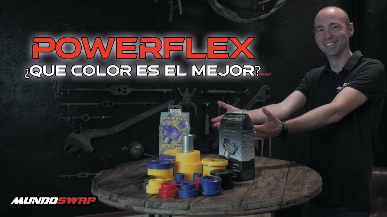 Powerflex: Dos gamas, cuatro durezas... toda la informaci&oacute;n