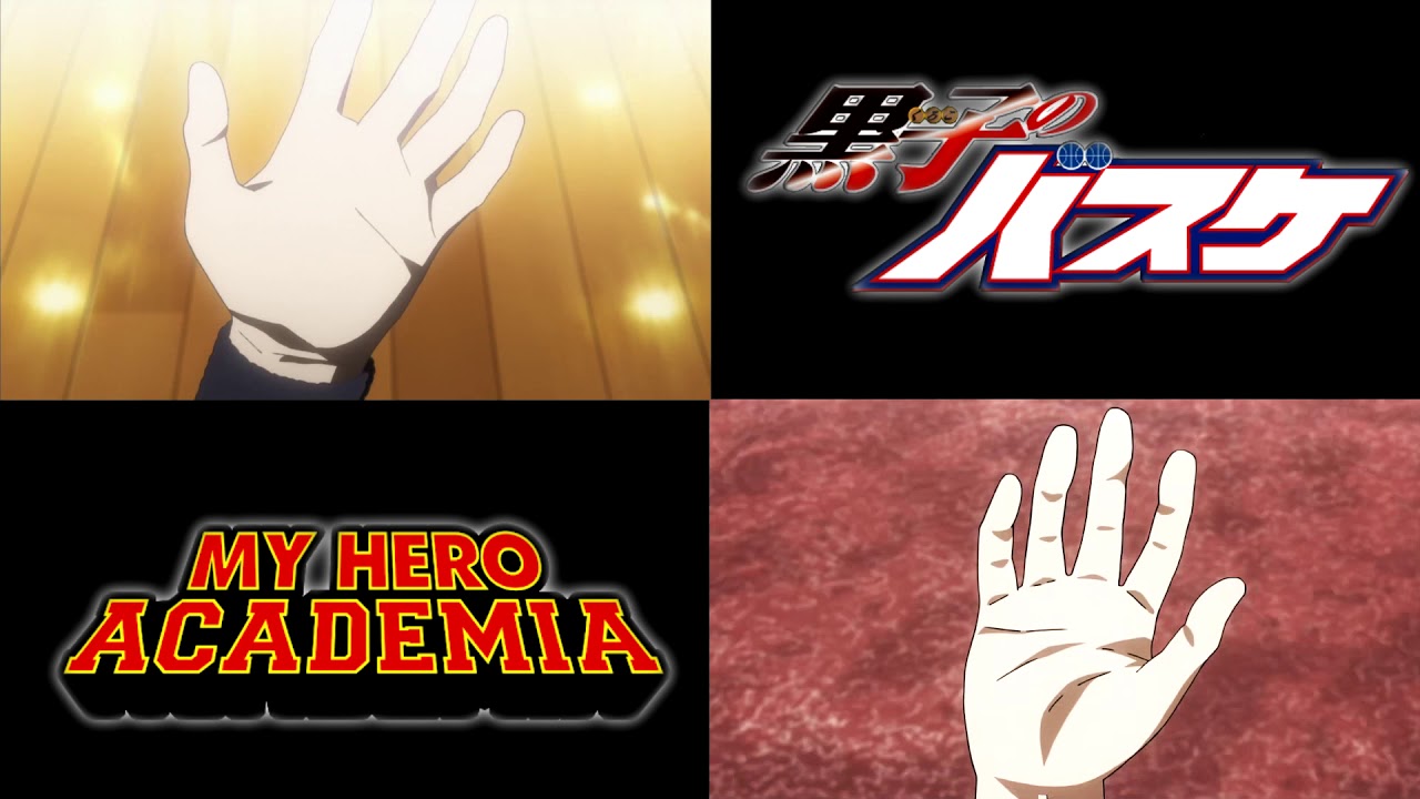 My Hero Academia / Kuroko No Basket  - Opening 6 Parody Comparison (Zero)
