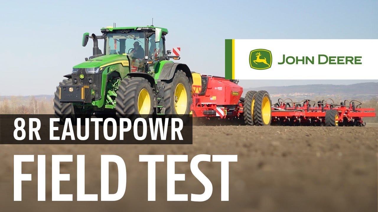 John Deere 8R 410 with eAutoPowr in Action: Customer Experience