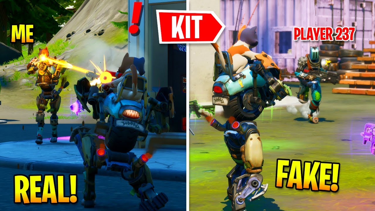 Я притворился комплектом BOSS в Fortnite
