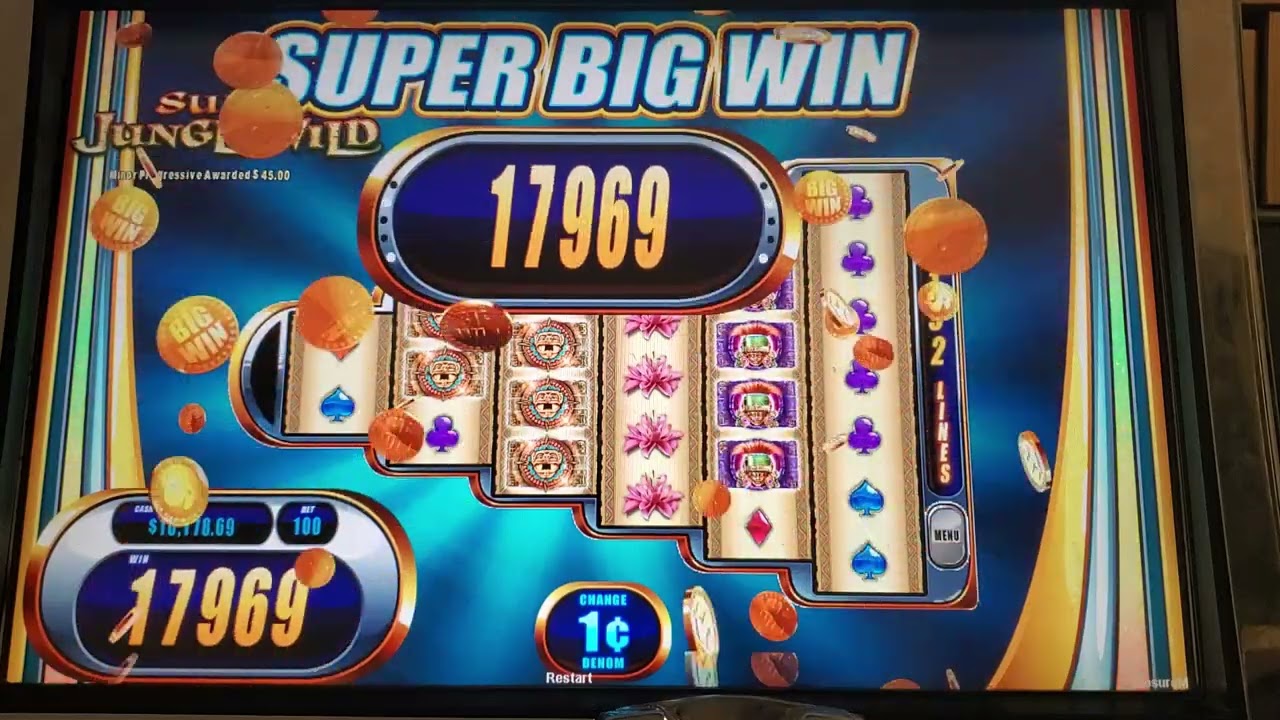 Super Jungle Wild Major and Minor Jackpot