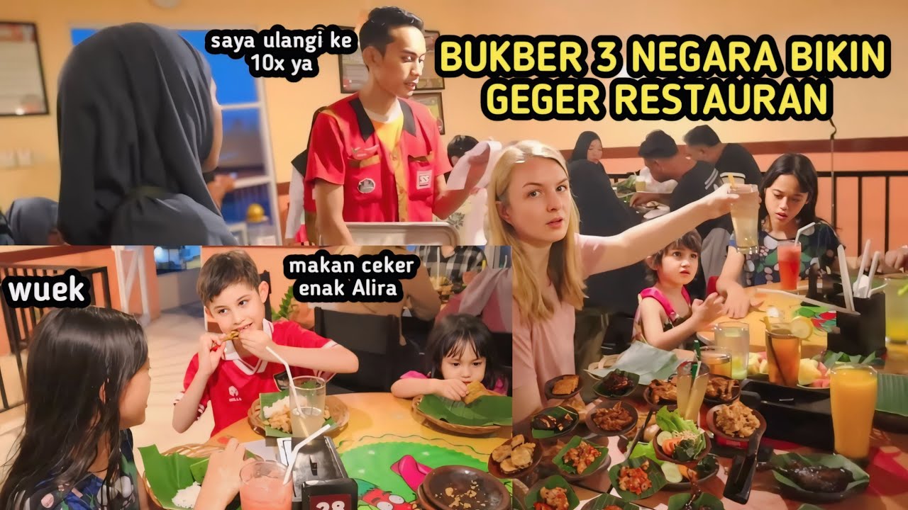 SATU KELUARGA BIKIN HEBOH RUMAH MAKAN