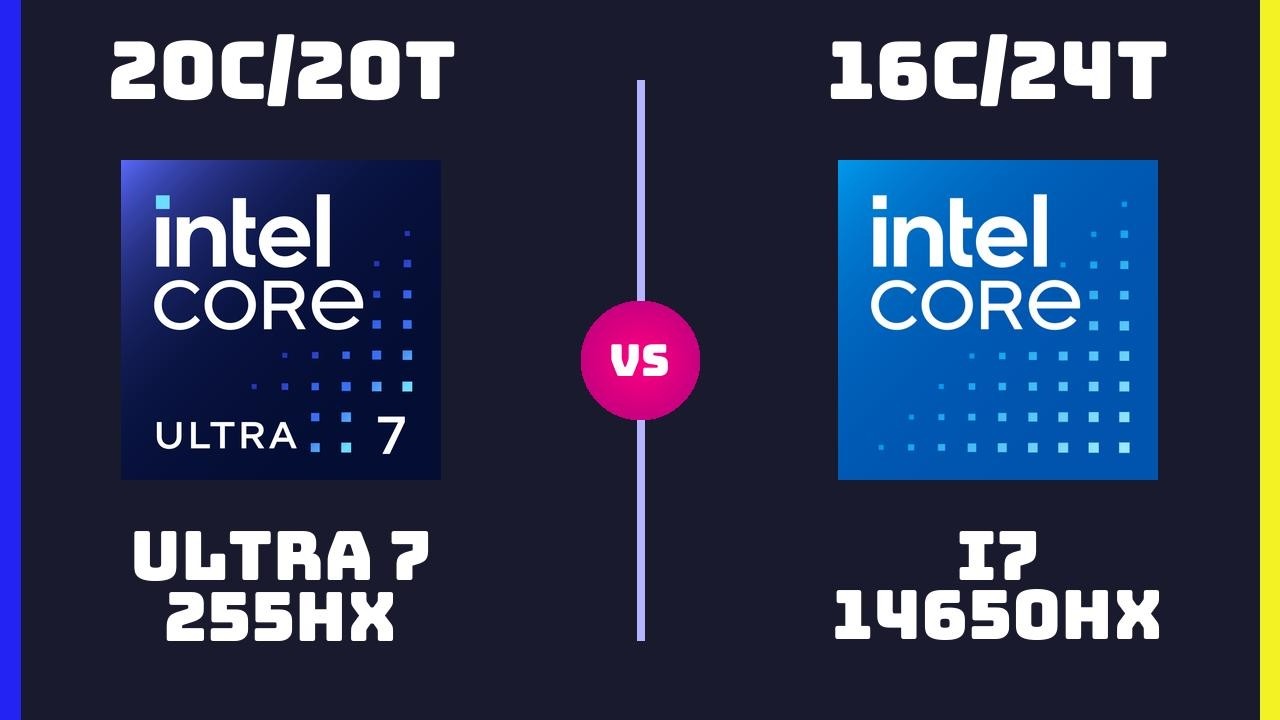 Intel Core Ultra 7 255HX vs Intel Core i7-14650HX &ndash; CPU Comparison | How Big is the Difference?
