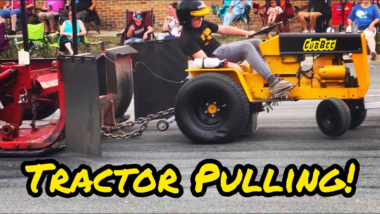 The Best Mini Rod & Garden Tractor Pulling in Southern Minnesota | #tractorpulling #thecubbeeproject