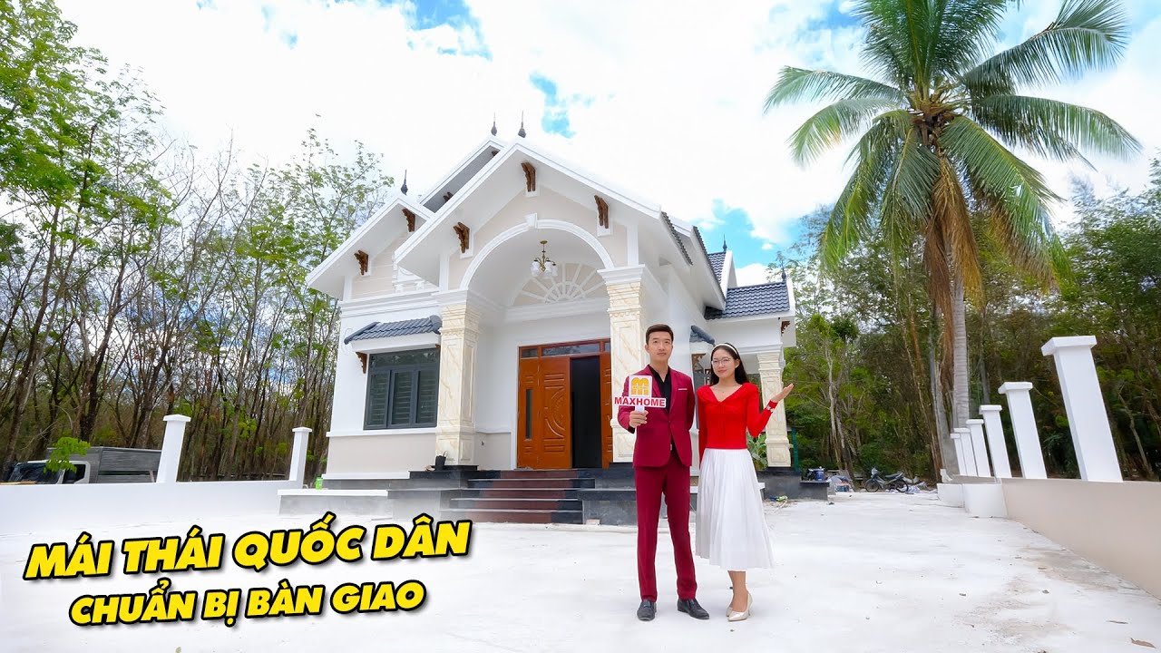 Ghé thăm ngôi nhà vườn mái Thái Quốc Dân đang hoàn thiện nội thất ở TP. HCM