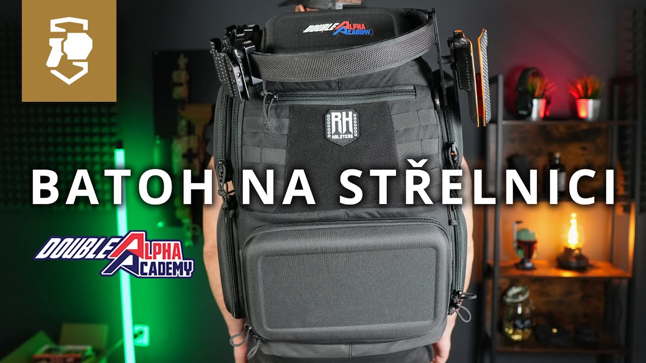 TOP BATOH NA STŘELNICI | bágl na celý den Carry It All od Double-Alpha Academy