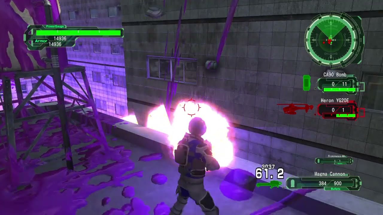 EARTH DEFENSE FORCE 6: DLC1 m13 Inferno (Ranger, Weapon Farm, No Damage)