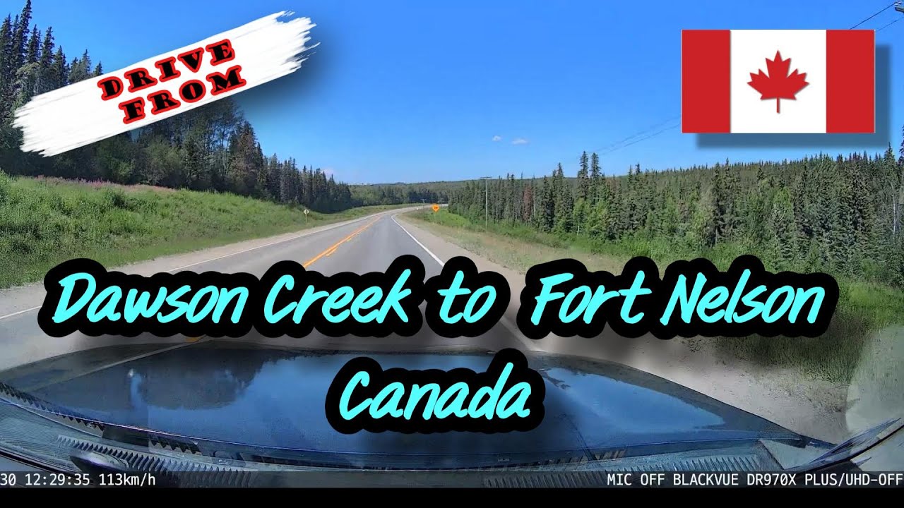 379. Drive from Dawson Creek to Fort Nelson - Canada