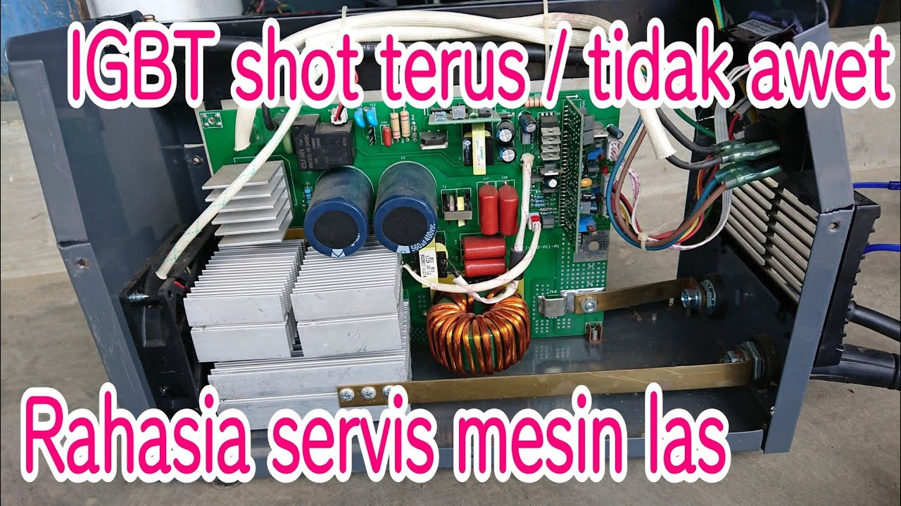 Penyebab mesin las igbt jebol terus