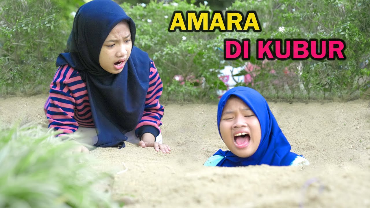 Dinda Panik Amara Dikubur Didalam Tanah