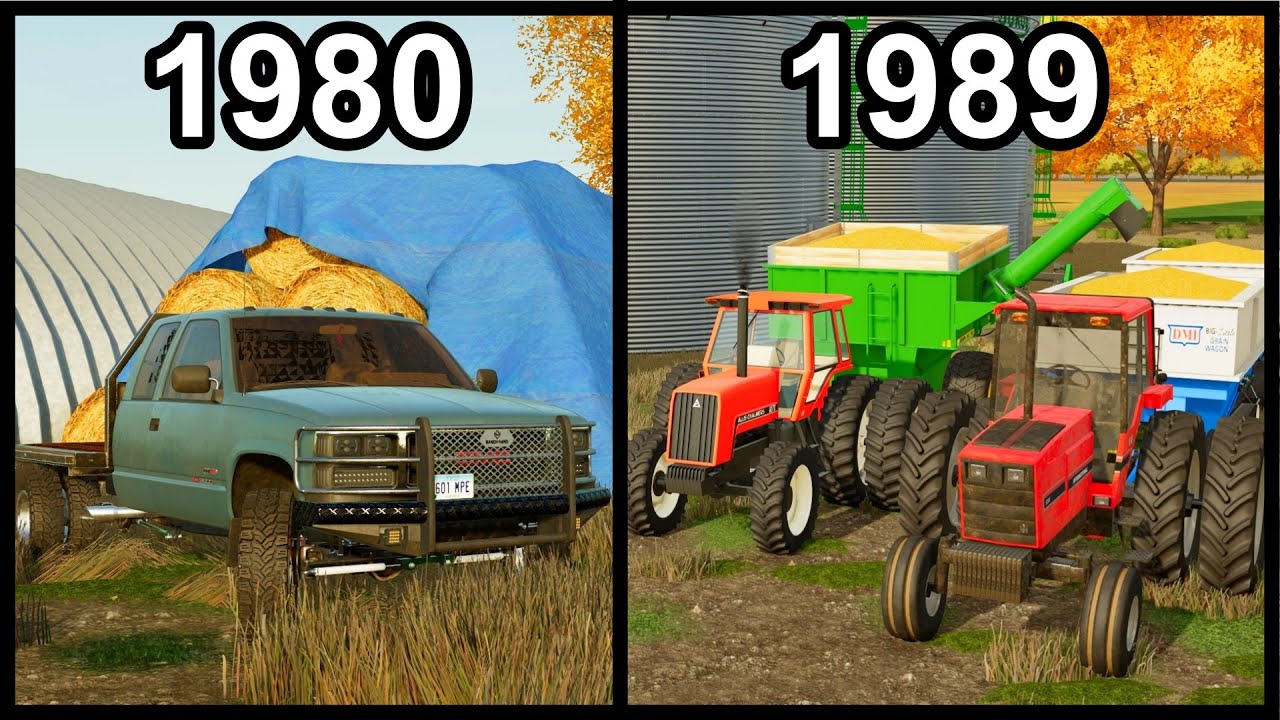 I SPENT 10 YEARS BUILDING THE BEST 80'S FARM | FARMING SIMULATOR 22