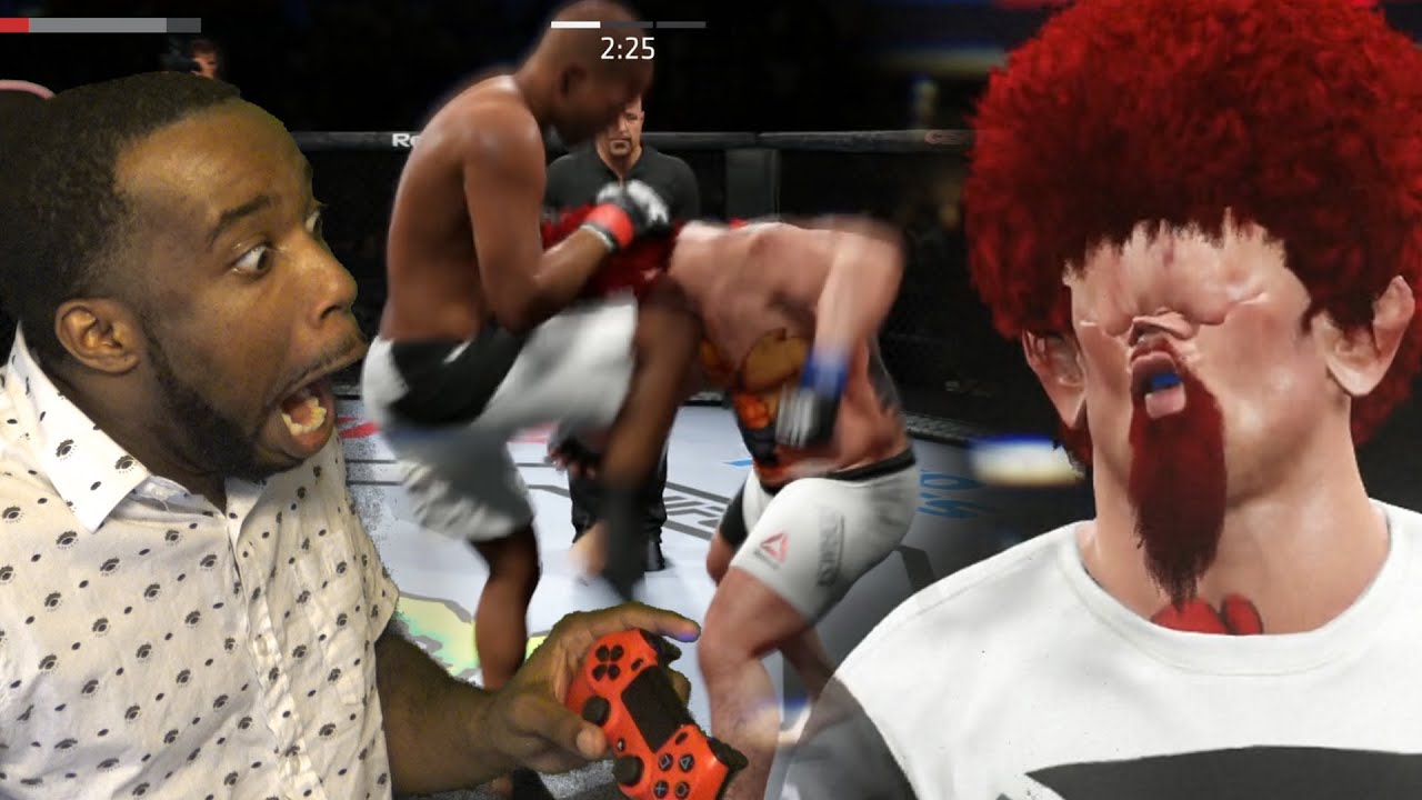 HOW I BASHED MY OPPONENT FACE IN! UFC 2 Ultimate Team Gameplay #5