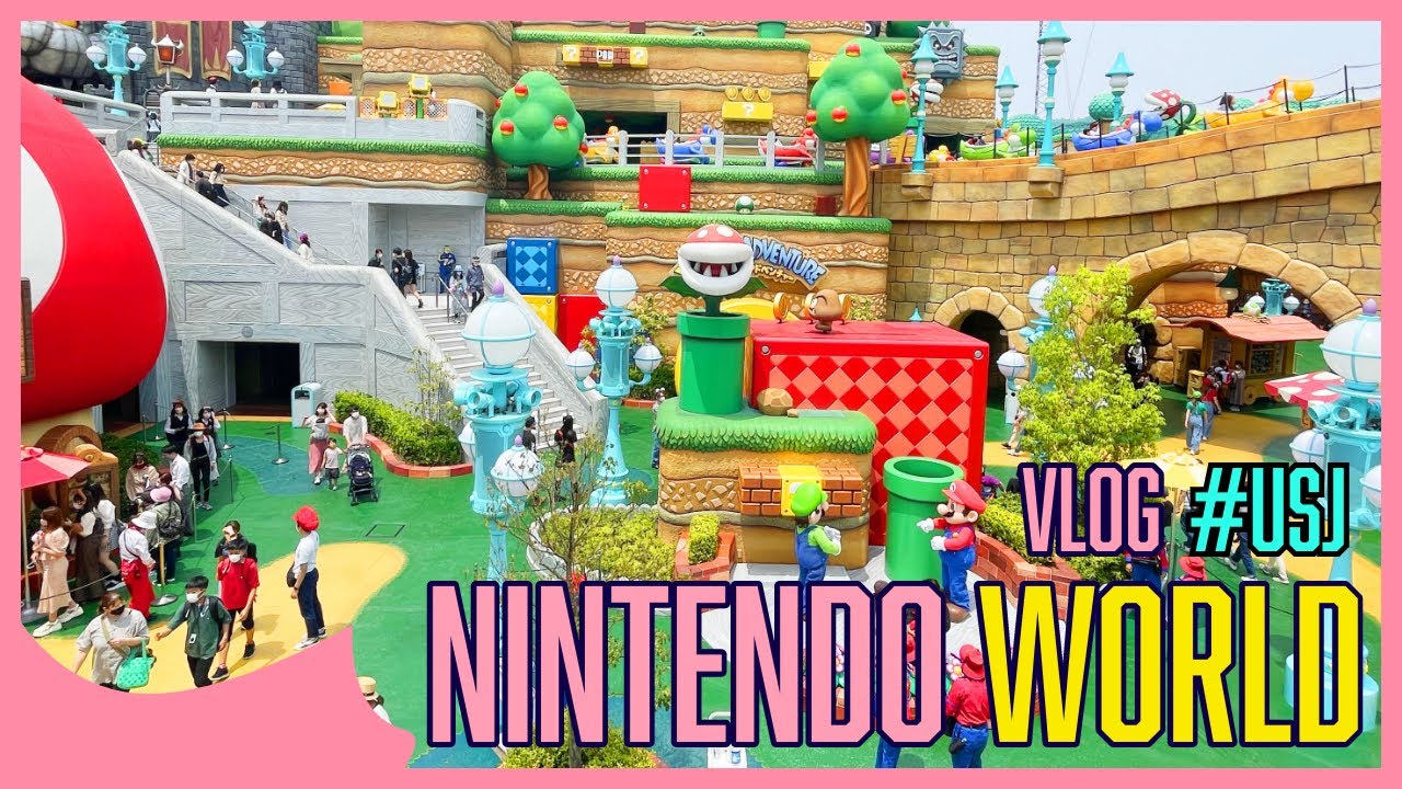 💖유니버셜 스튜디오 재팬 슈퍼마리오 닌텐도 월드 굿즈샵 레스토랑 Super mario Nintendo World USJ💖 ｜ 일본 JAPAN 독거노인 일상 Vlog