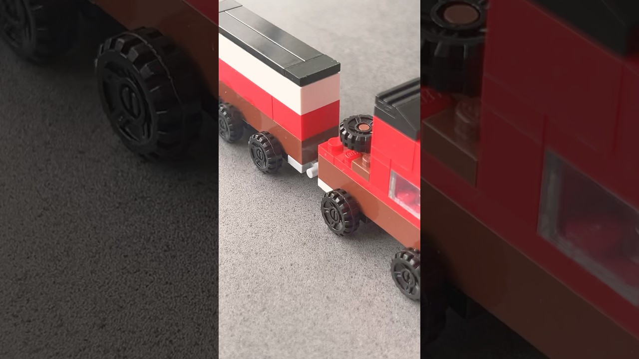 LEGO Truck & Trailer &ndash; My Own Creation (MOC)#truck #trailer #legomoc #lego##reklam48520 shorts