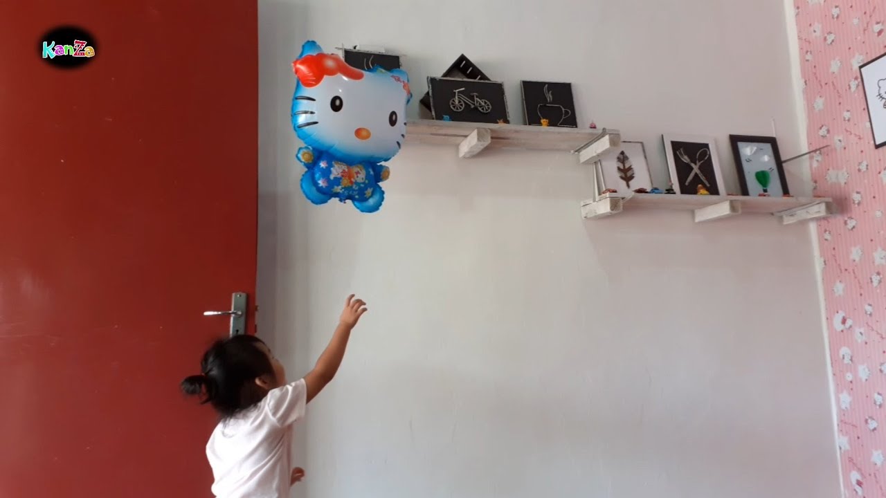 Beli Balon Karakter Balon Karakter Hello Kitty nya Lepas 😮