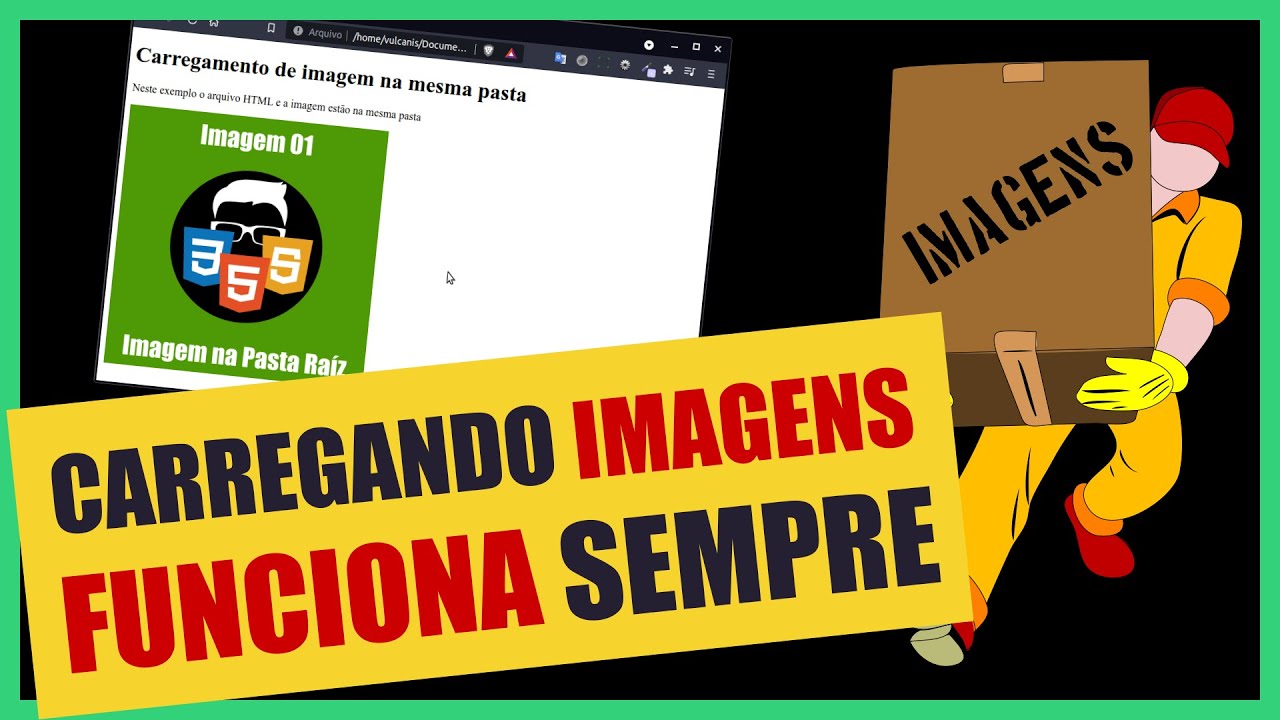 NUNCA MAIS ERRE AO CARREGAR IMAGENS NO HTML [Dica Importante]