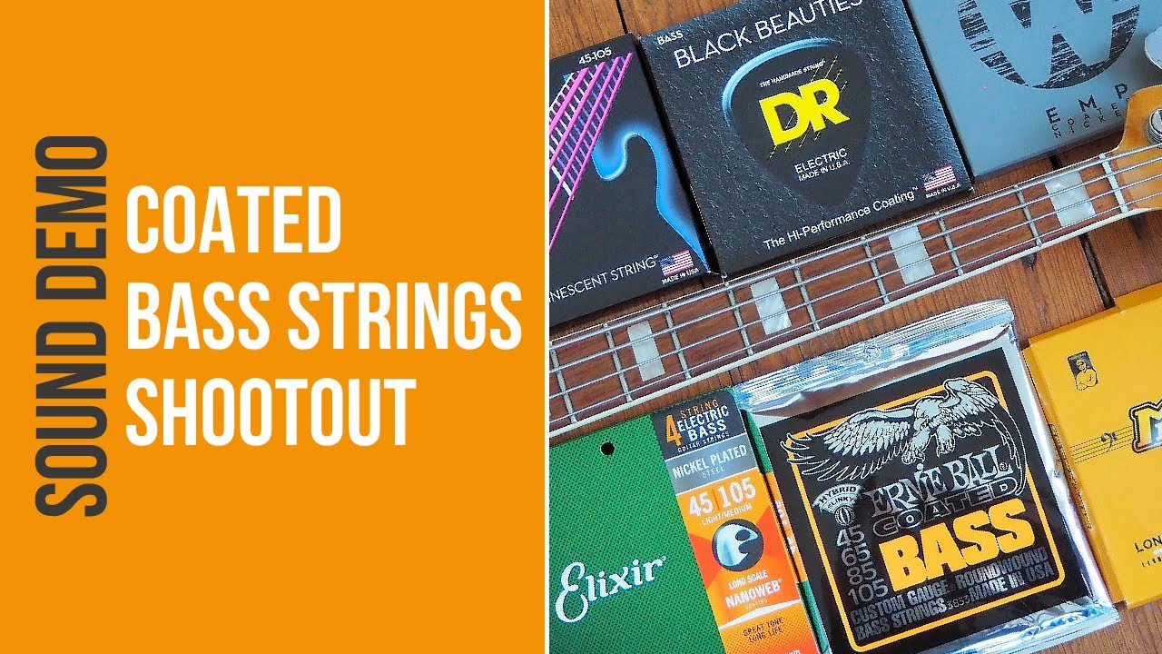 Coated Bass Strings Shootout - Sound Demo (no talking)