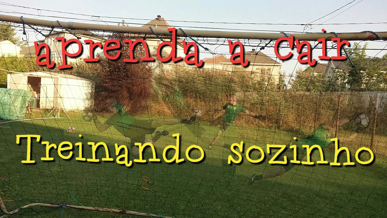 Como cair sem machucar - treinando