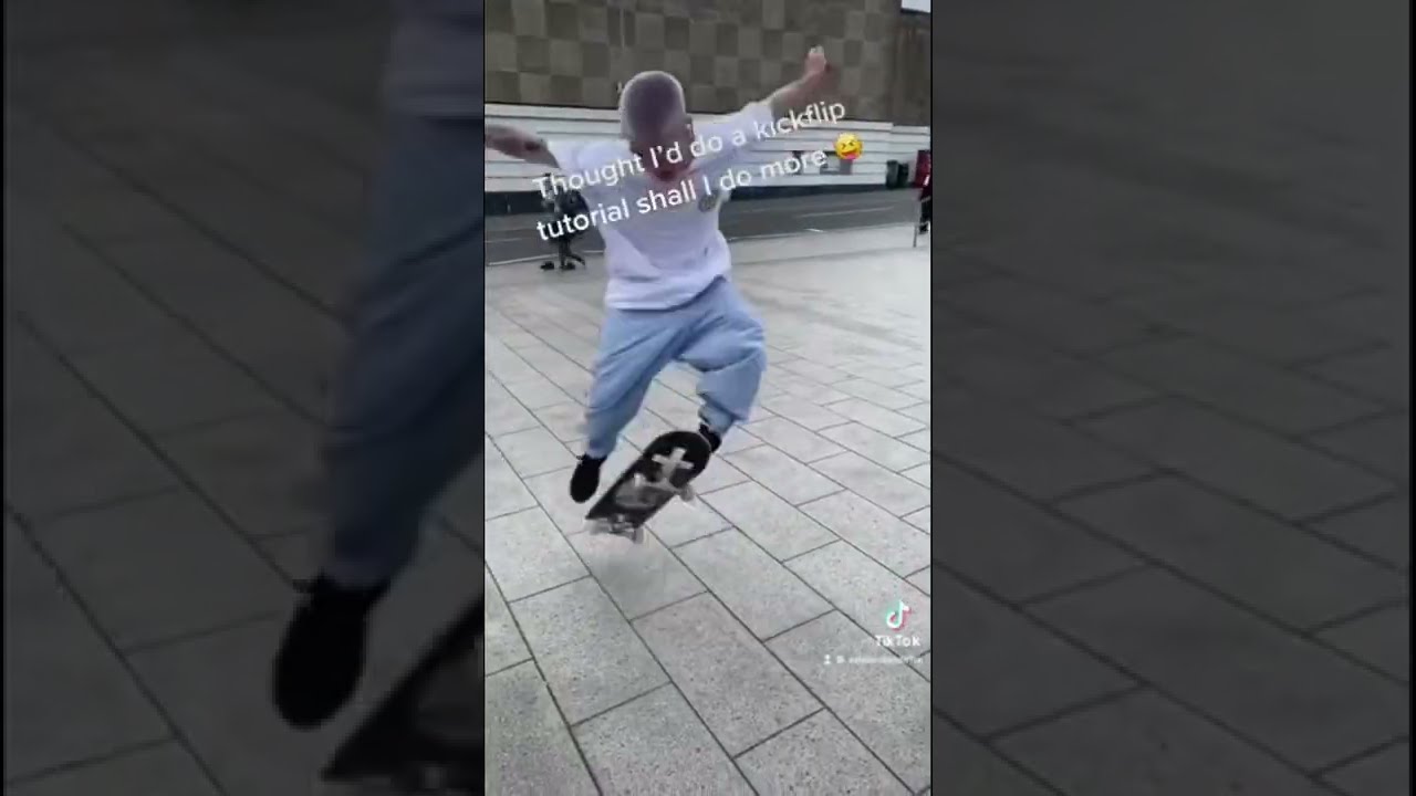 Как делать кикфлип на скейтборде (базовый) #инструкция #урок #скейтбординг