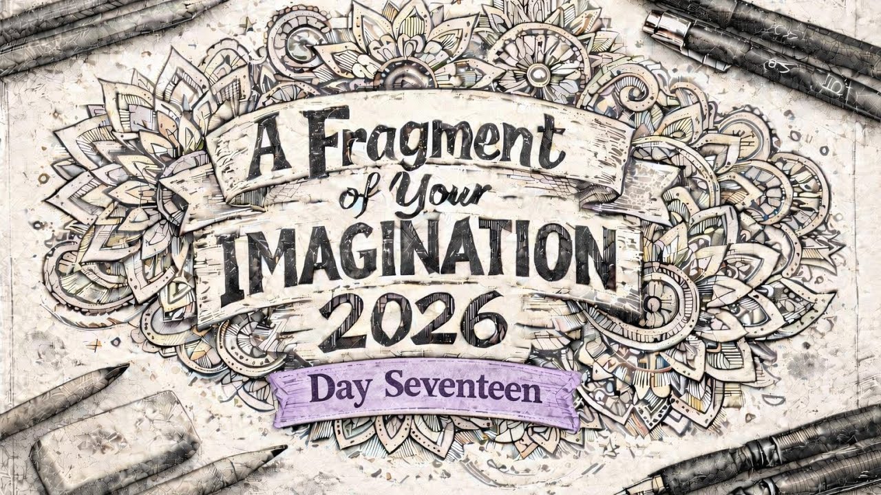 Day 17 | Zentangle | A Fragment of Your Imagination 2026 | #heschnu #FYIC2026 