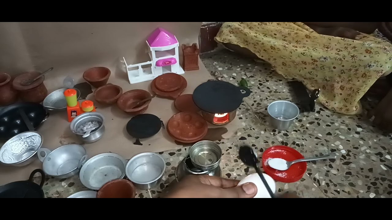குட்டீஸ் ஆம்லேட் செய்வது எப்படி? # குழந்தை சமையல் 2 # குட்டீஸ் கிச்சன் #