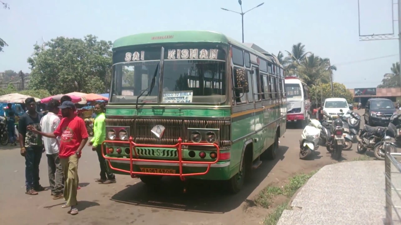 Vasco Da Gama Kadamba bus stand - buses to Panjim, Margao, Airport ,Birla, Bogmalo, Sancoale, Titan,