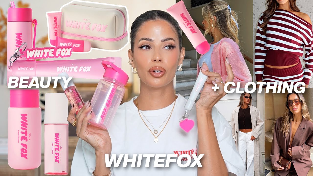 У WHITEFOX ЕСТЬ СВОЯ ЛИНИЯ КРАСОТЫ?! + Примерка одежды