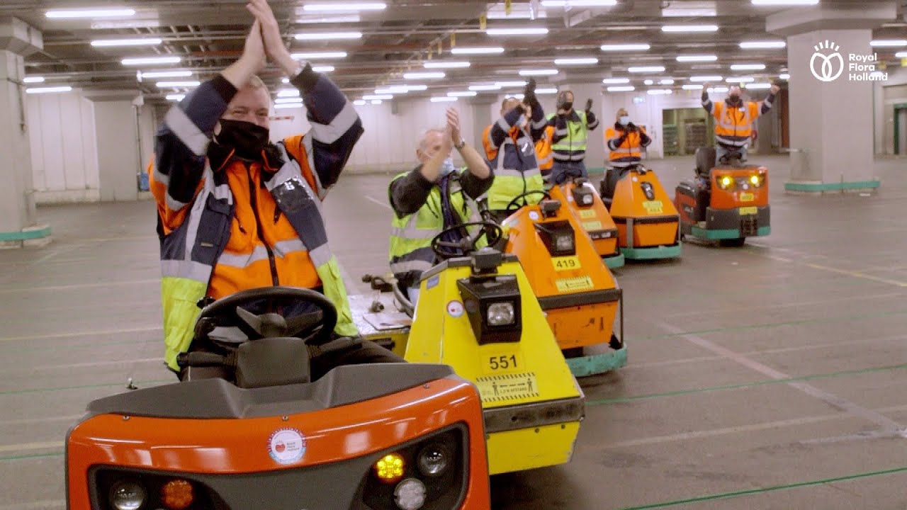 Royal FloraHolland gaat de Jerusalema challenge aan! Teamwork & Bedrijfscultuur