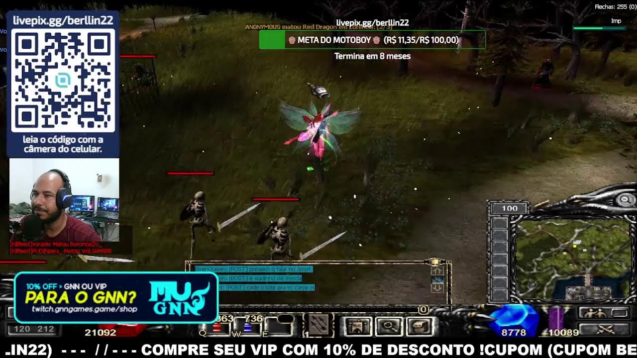 [MUGNN] PAUSA PRO ALMOÇO, BORA JOGAR MU GNN! - (SORTEIO DE VIP) CUPOM BERLLIN22