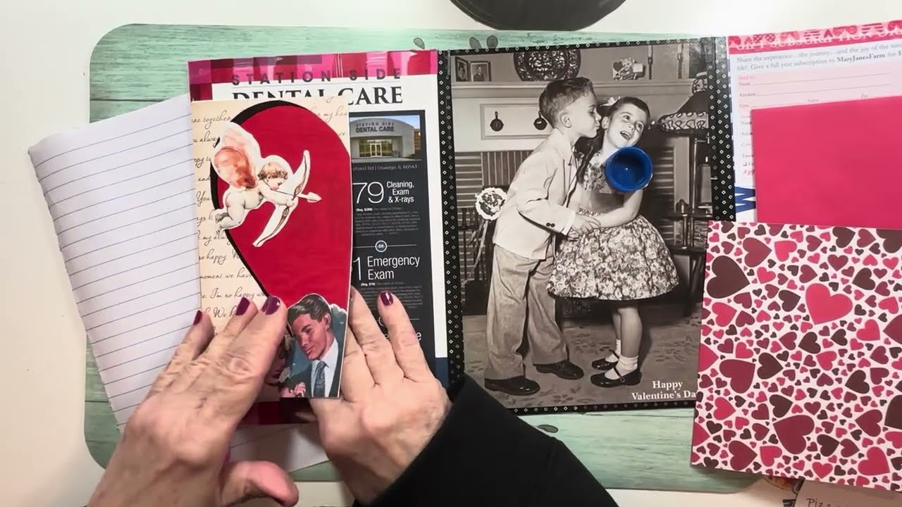 Flip Flop Glue Book Valentine/Love Part 2