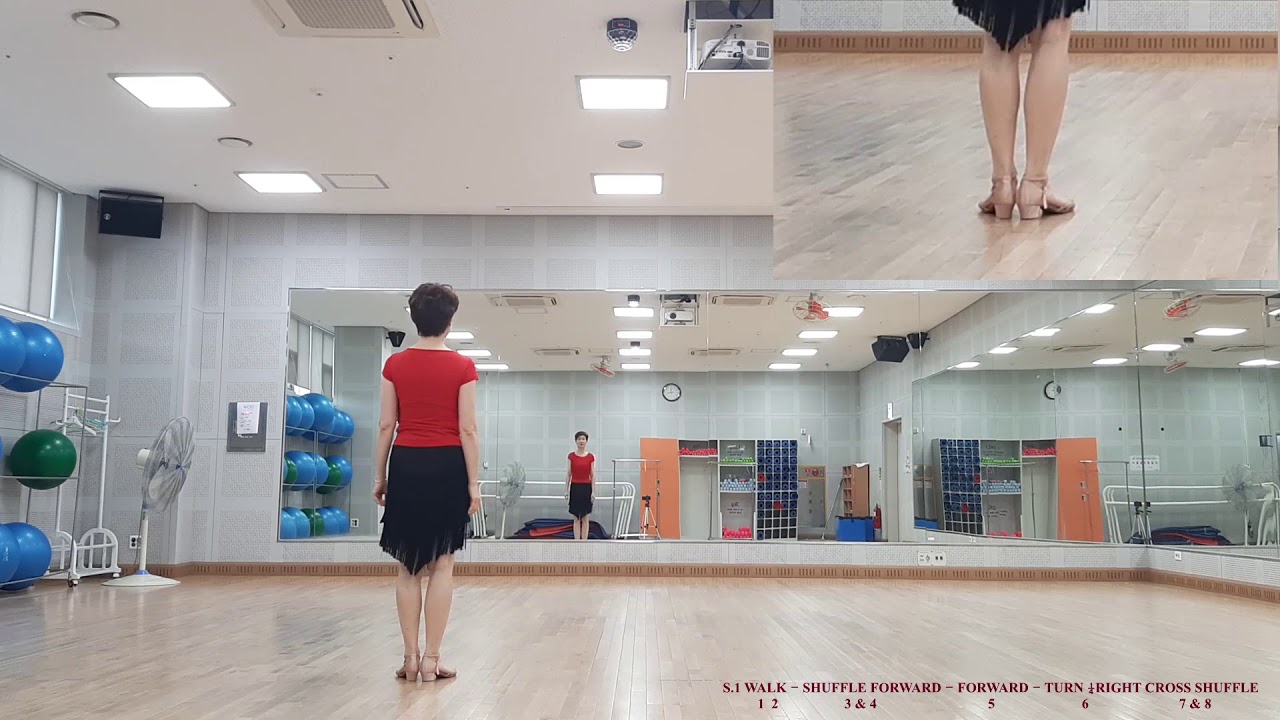 Besame Mucho Line Dance (Dance & Walk Through) [LineInUs]