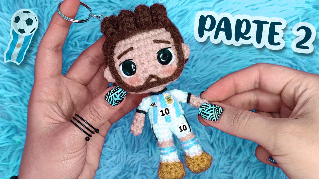 Tutorial Messi Tejido / Parte 2💜✨
