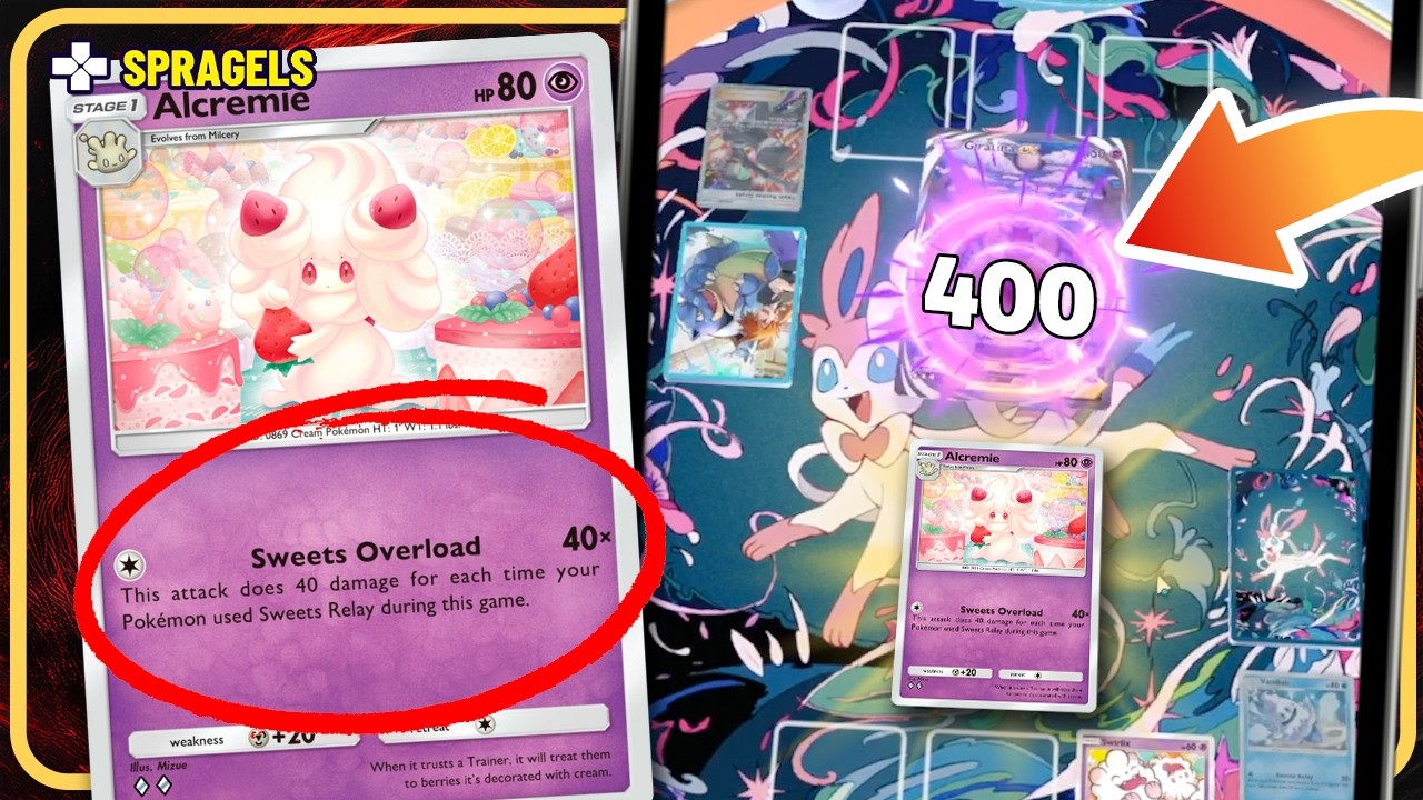 One Hit KO ANYTHING. Sweets Relay & Alcremie Is Truly Amazing