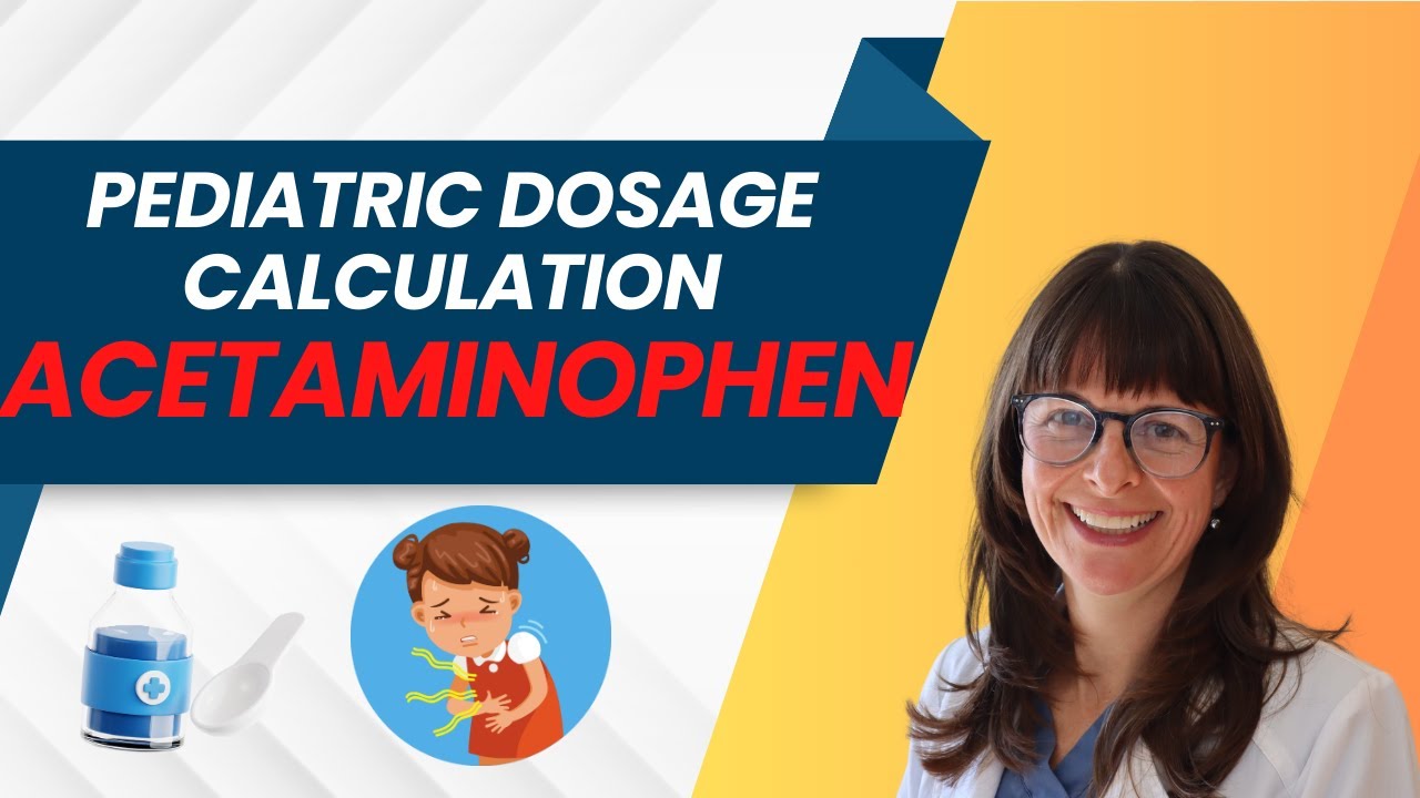 Pediatric Dosage Calculation: Acetaminophen (Tylenol) #nursingstudents  #nursingschool #pediatrics