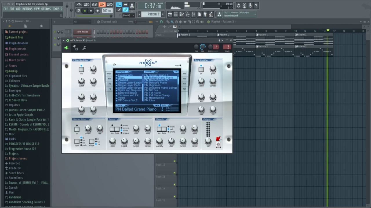 How I Make Tropical House (FL Studio Tutorial) *FREE FLP*