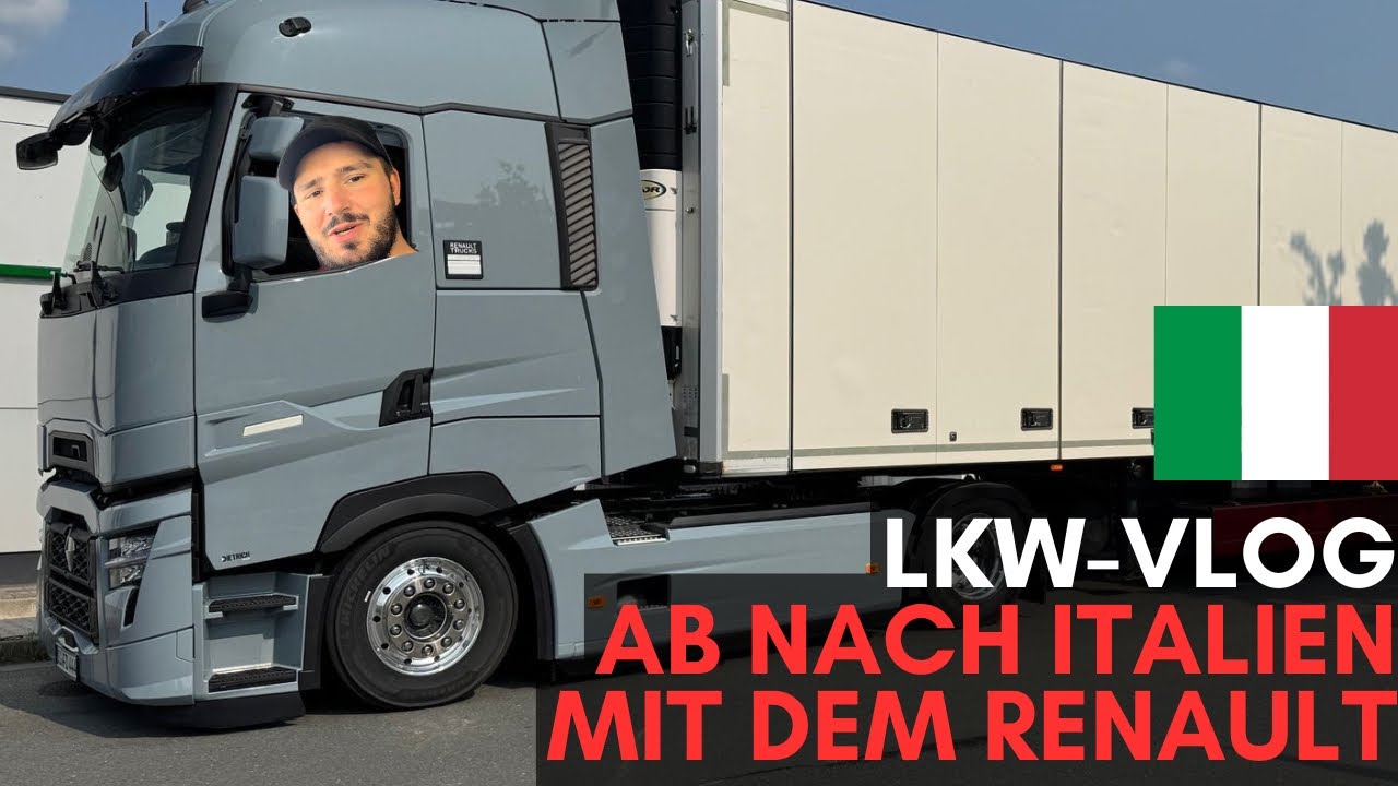 Das erste mal in Italien 🇮🇹 Teil 1/2 - Lkw Fahrer Vlog