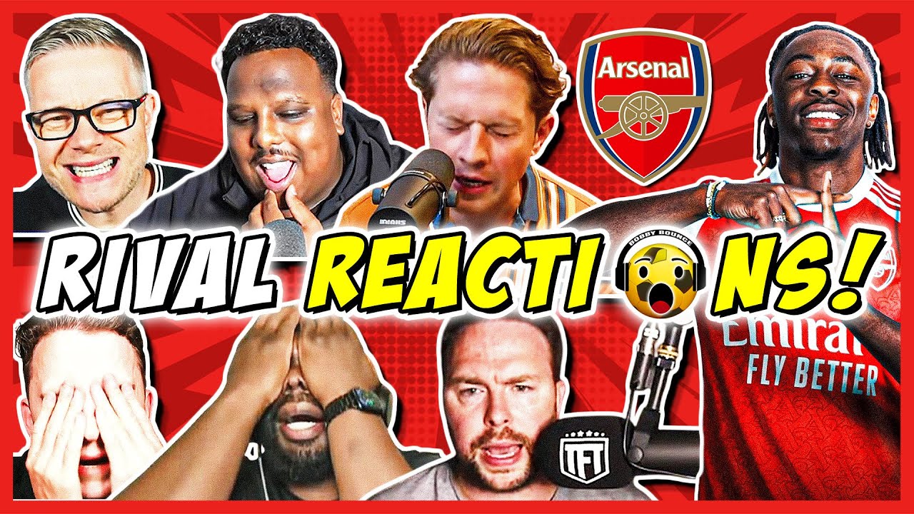 ARSENAL RIVALS AND HATERS GUTTED 🤣 REACTION TO EZE HIJACK!