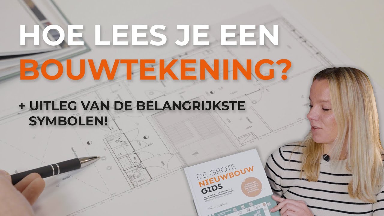 Zo lees je een bouwtekening: Uitleg van de belangrijkste symbolen - De Grote Nieuwbouwgids
