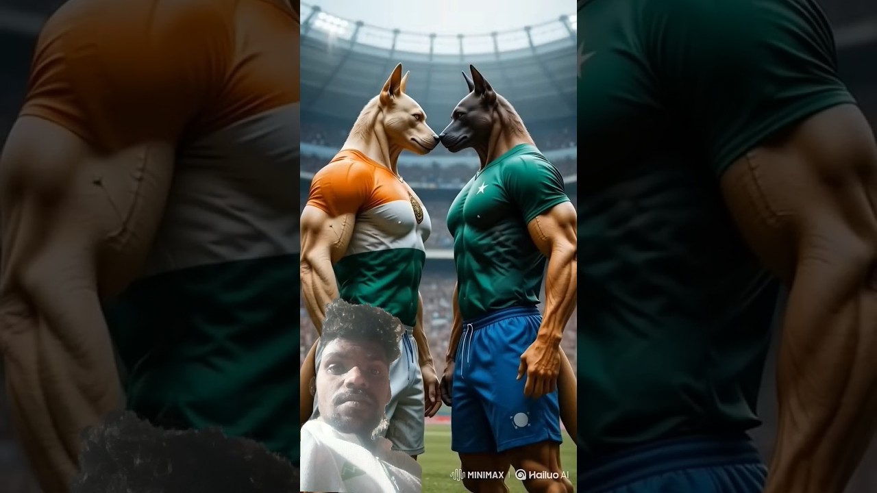 India vs Pakistan Dog Fight | 