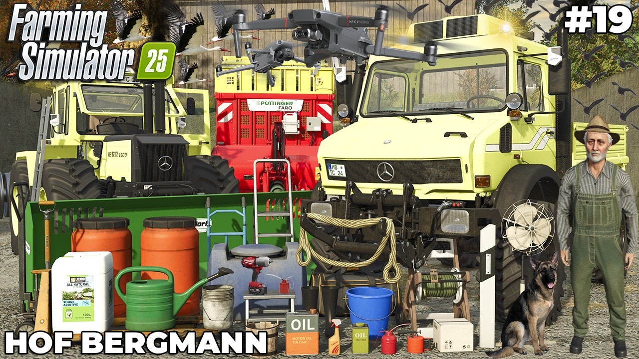🍀 LAST DAY OF SILAGE HARVEST – LEVELING & COMPACTING 🚜 | Hof Bergmann | Farming Simulator 25 | EP 19