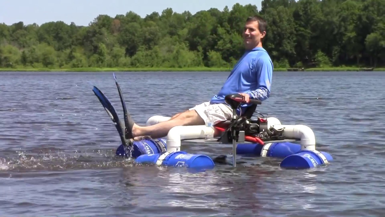 Homemade 5 gallon bucket fishing boat