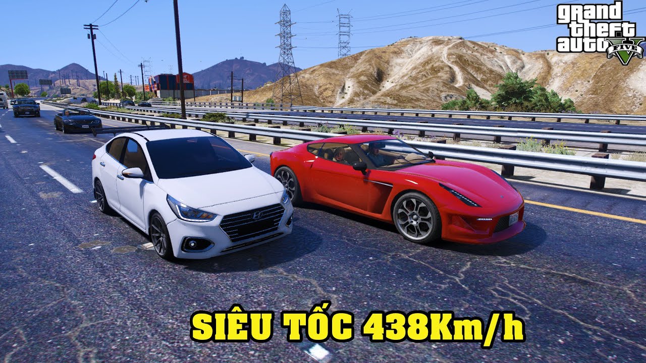 GTA 5 [Trải Nghiệm Xe] #3: Hyundai Accent Chú Ngựa Ngon Độ Lên 600 Mã Trở Thành Siêu Chiến Mã Xa Lộ