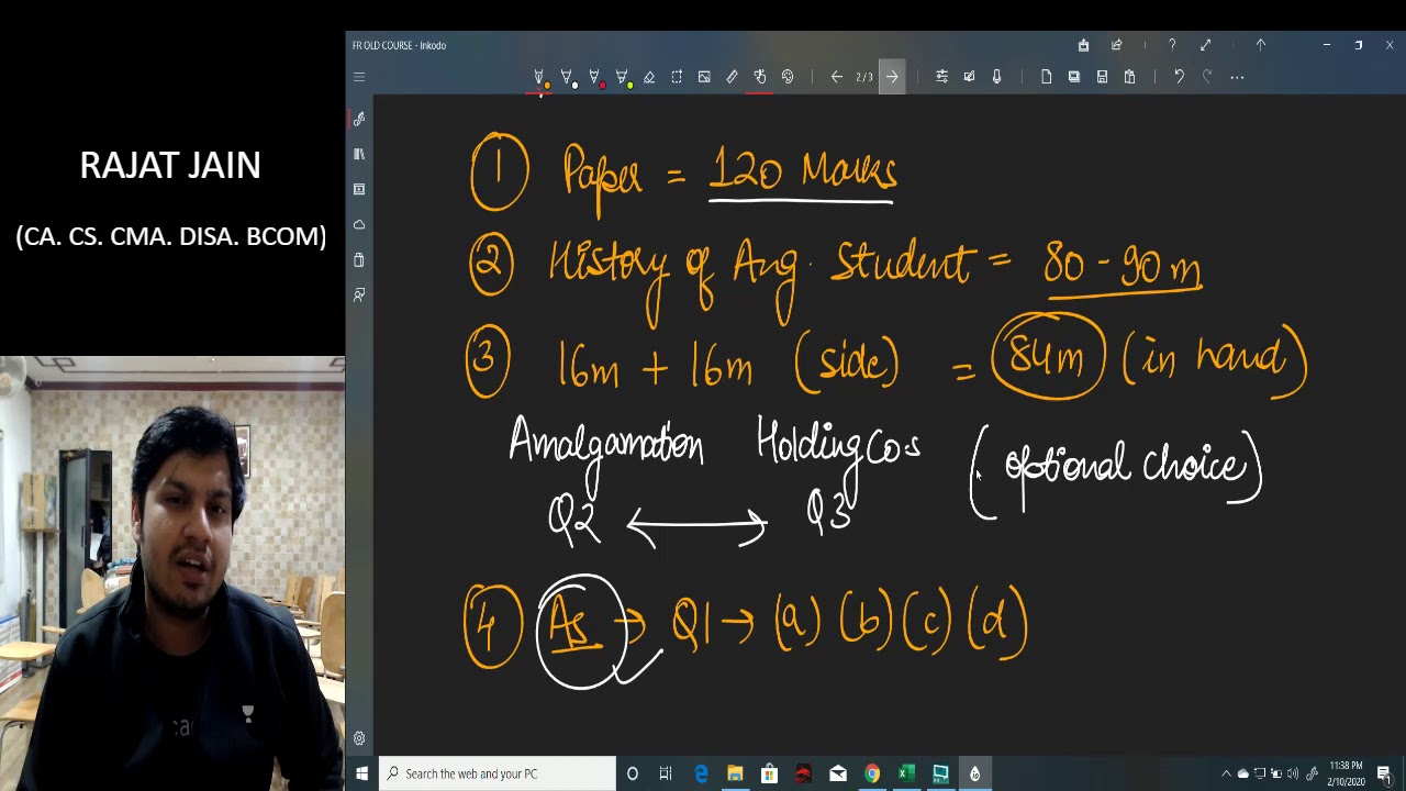 CA Final FR (Old) 80+ Preparation in One Week for May 2020