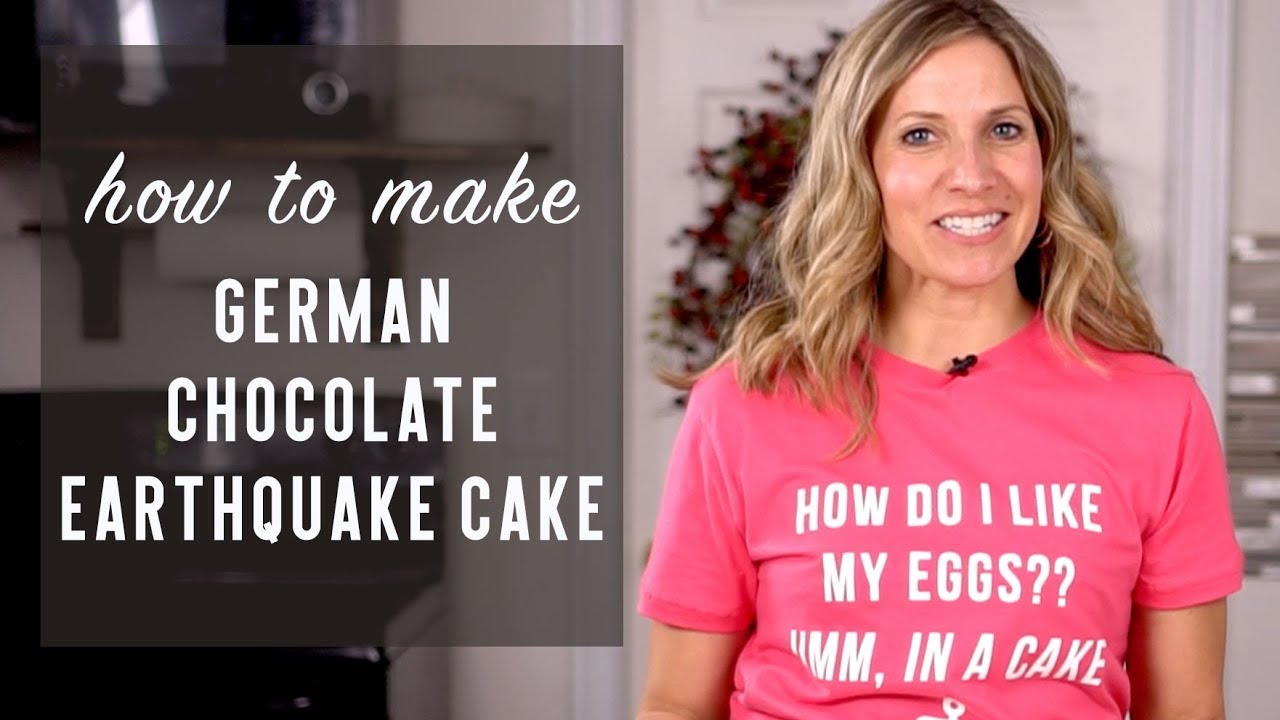 How to Make GERMAN CHOCOLATE EARTHQUAKE CAKE {Recipe Video}