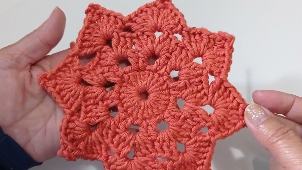 Porta-copos de crochê econômico