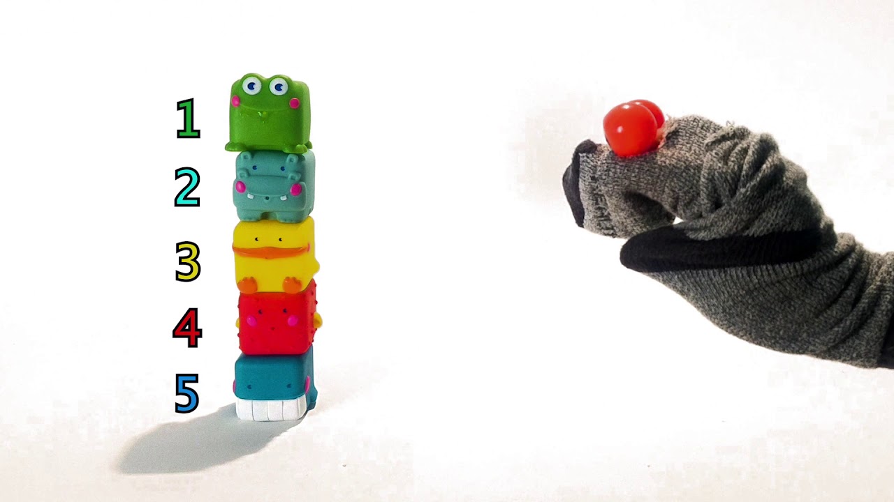 Mr. Socks, Count the Blocks (cute song)